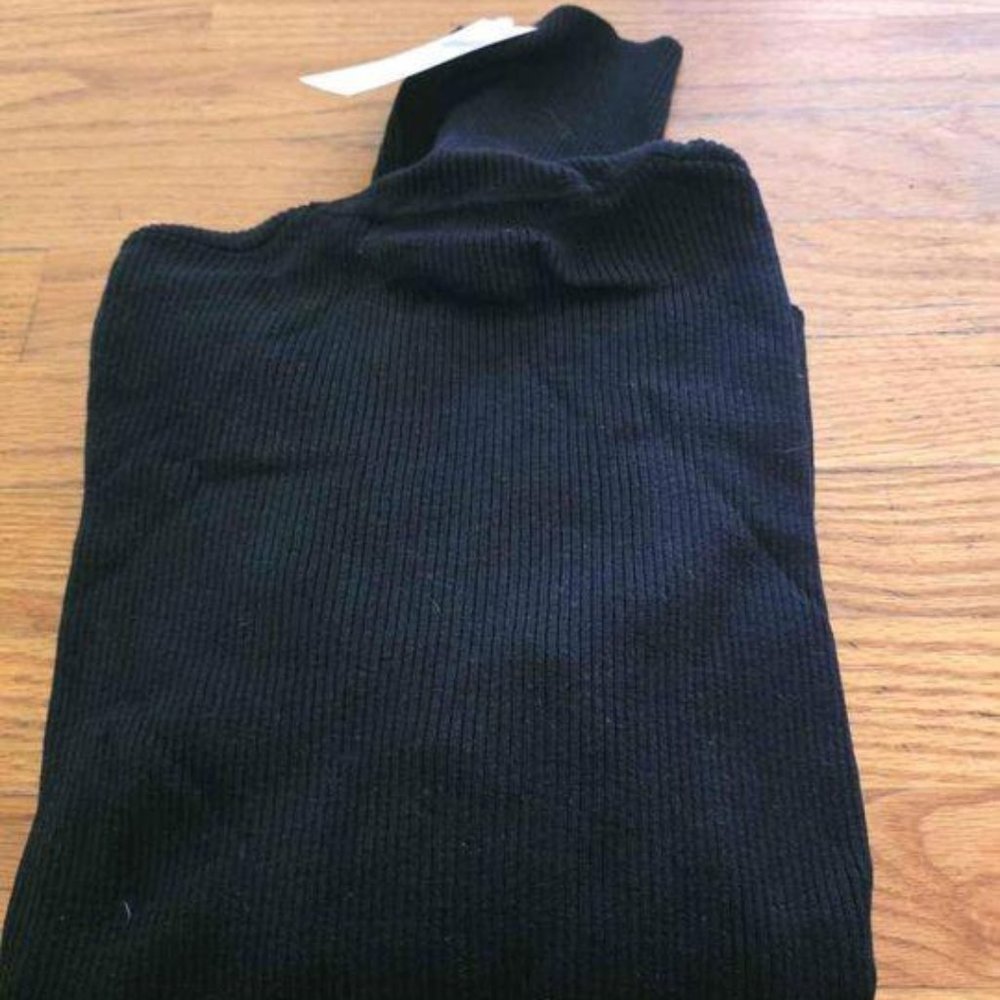 Chicos Black Turtle Neck Sweater